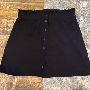 Like New Loft Women’s Skirt, Size 14 Black